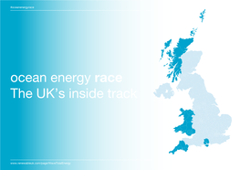 Ocean Energy Race the UK's Inside Track