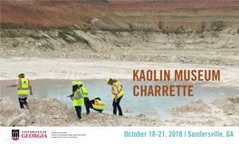 Kaolin Museum Charrette