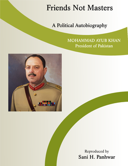 Friends-Not-Masters-A Political Autobiography By-President Ayub