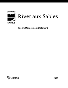 River Aux Sables