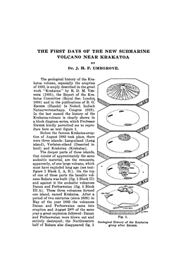 The First Days of the New Submarine Volcano Near Krakatoa