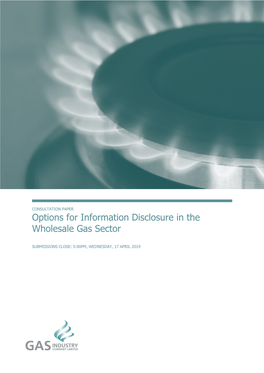 Options Paper for Information Disclosure