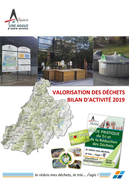 Valorisation Des Déchets Bilan D'activité 2019