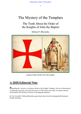 The Mystery of the Templars