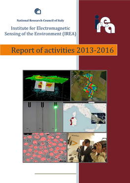 Report of Activities 2013-2016