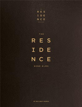 The Residence Brochure