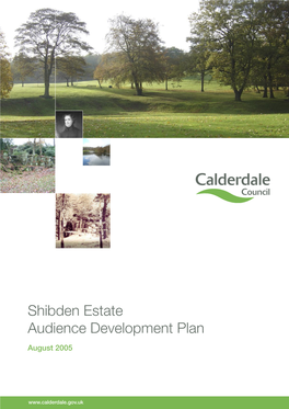 Shibden Estate Audience Development Plan Shib Audi