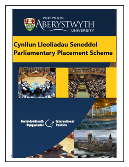 Parliamentary Placement Scheme Handbook