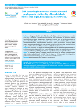 DNA Barcoding in Molecular Identification and Phylogenetic Relationship of Beneficial Wild