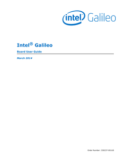 Intel Galileo