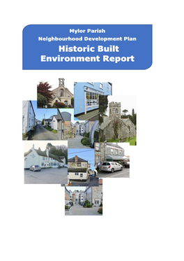 EB06 Historic Built Environment Report