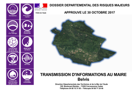 TRANSMISSION D'informations AU MAIRE Belvis