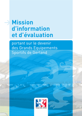 Mission D'information Et D'évaluation >