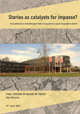 Stories As Catalysts for Impasse?