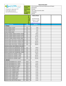 19.112 Orchestra Repairs Tabs.Xlsx