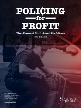 Policing for Profit: the Abuse of Civil Asset Forfeiture 1091 5536.Pdf; State V