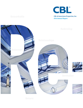 CBL & Associates Properties, Inc. 2014 Annual Report