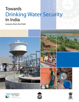 Towards Drinking Water Security in India Lessons from the Field