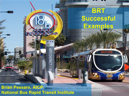 BRT Presentation to Livable Roadways Committee