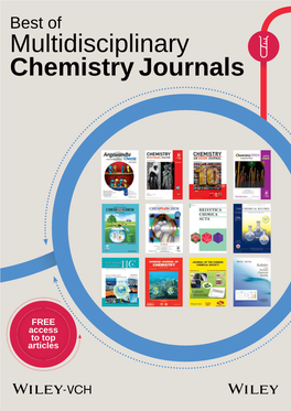 Multidisciplinary Chemistry Journals