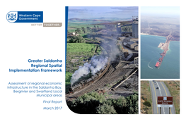 Greater Saldanha Regional Spatial Implementation Framework