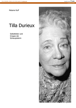 Tilla Durieux