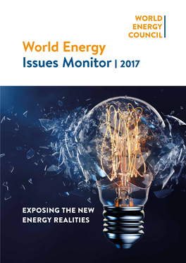 World Energy Issues Monitor 2017