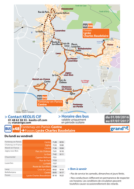 48 48 R48 R48 &gt; Horaire Des Bus &gt; Contact KEOLIS CIF &gt; Horaire