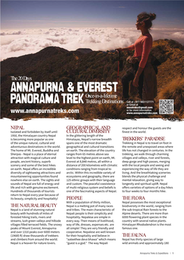 Annapurna Treks & Expeditions | 1 Species of Mammals