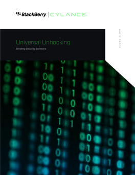 Universal Unhooking