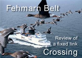 Fehmarn Belt Crossing