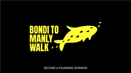 Become a Founding Sponsor Introduction