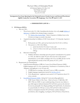 The Law Office of Christopher Worth ______429 Montauk Highway, P.O