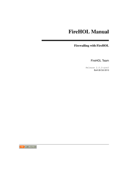 Firehol Manual