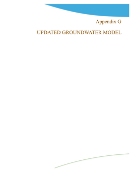 GROUNDWATER MODEL Kennedy/Jenks Consultants