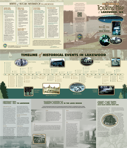 Historical Touring Map of Lakewood