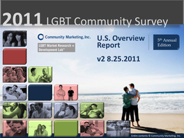 2011 LGBT Community Survey