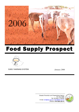 Food Supply Prospect