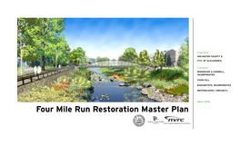Four Mile Run Restoration Master Plan Four Mile Run Restoration Master Plan