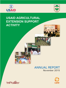 Annual Report Usaid Agricultural Extension