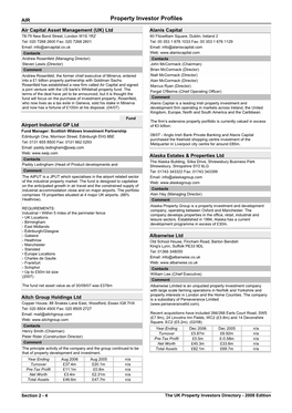 Property Investor Profiles