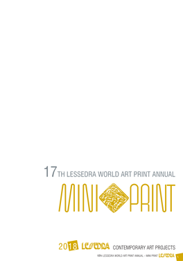 17Th Lessedra World Art Print Annual