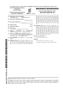 WO 2017/092759 Al 8 June 2017 (08.06.2017) P O P C T