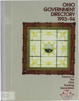 Ohio Government Directory 1993-94