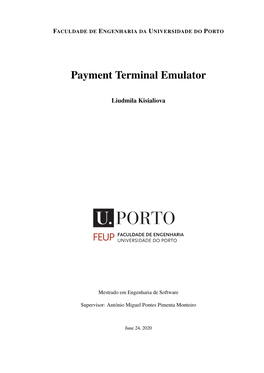 Payment Terminal Emulator