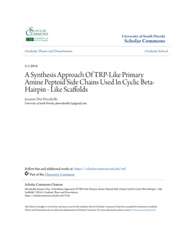 A Synthesis Approach of TRP-Like Primary