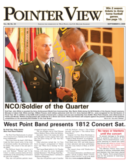 NCO/Soldier of the Quarter Staff Sgt