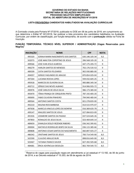 Inscrição Nome Cpf Nota