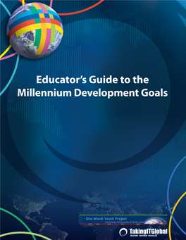 Educator's Guide to the Millennium Development Goals