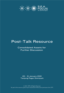 Post–Talk Resource
